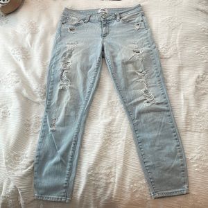 Blue Paige Ripped Jeans; Size 26